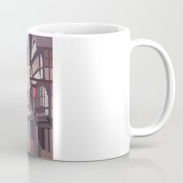 Retro Style Travel Poster - Chester Eastgate Clock Coffee Mug