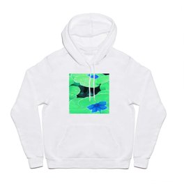 Twinkle green flowers Hoody