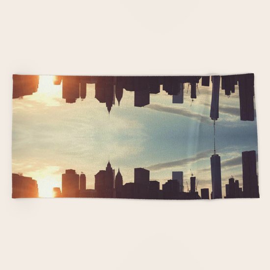 Parallel Beach Towel