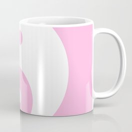 Yin & Yang (White & Pink) Coffee Mug