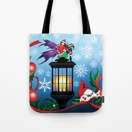 Christmas Lantern Fairy Tote Bag