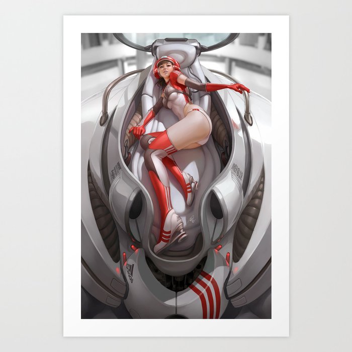 Discover the motif PEPPER ROBOT II by Stanley Artgerm Lau as a print at TOPPOSTER