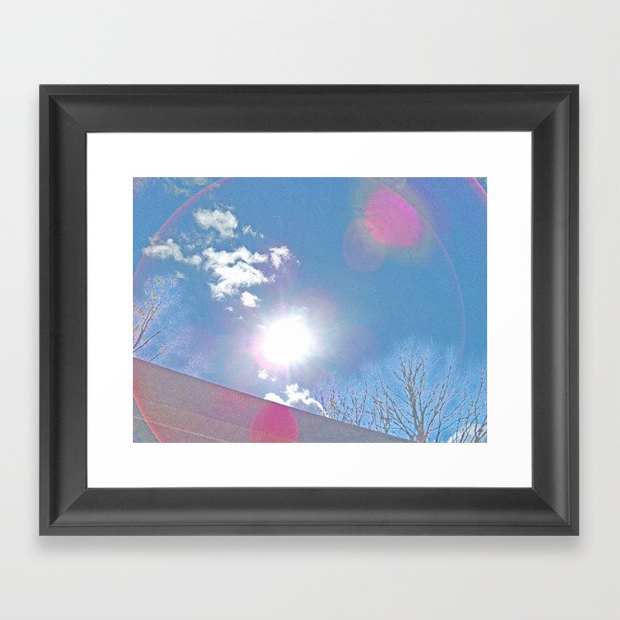 The Sun Bow Framed Art Print