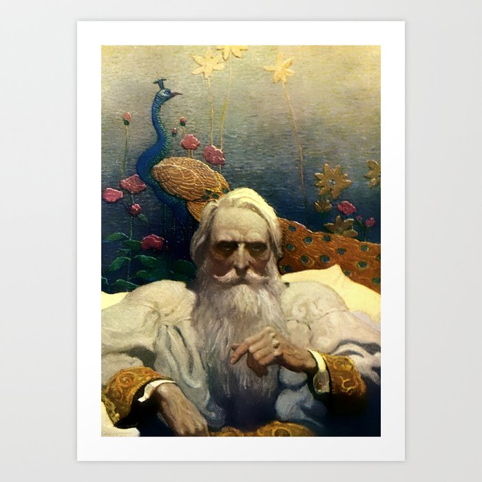 “Captain Nemo of the Nautilus” by NC Wyeth Art Print