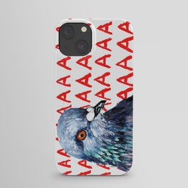 Internally Screaming Pigeon iPhone Case