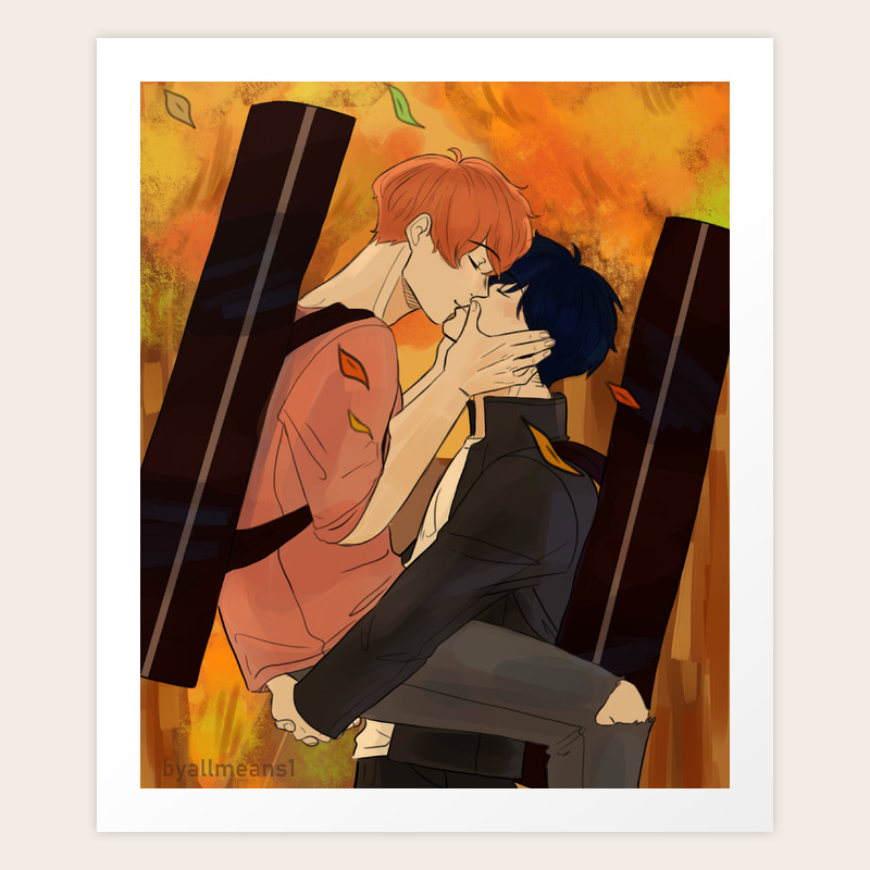 Given Art Print By Byallmeansontumblr Society6