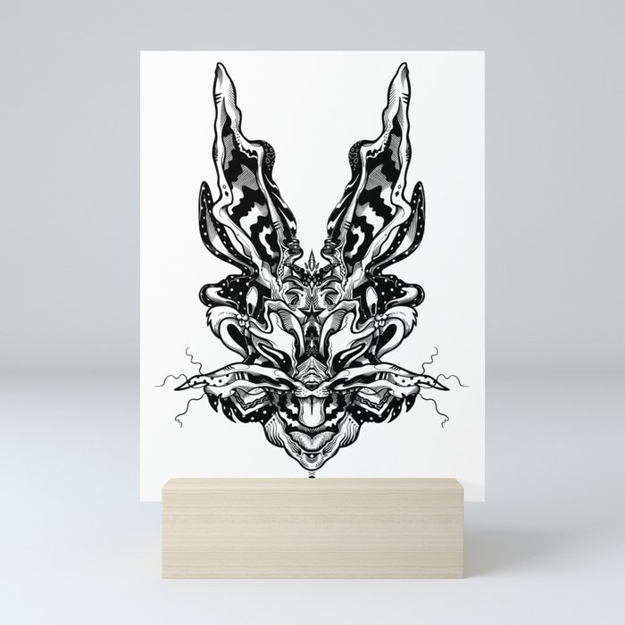 Bunny Mini Art Print