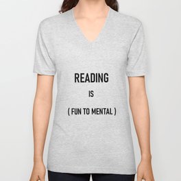 reading V Neck T Shirt