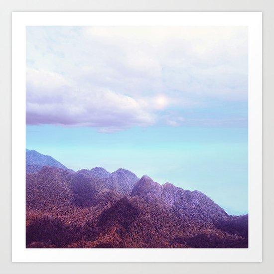 Pastel vibes 54 Art Print