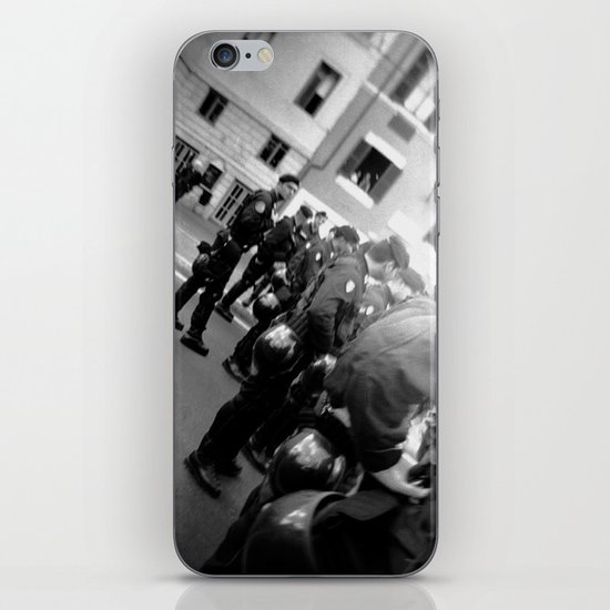 Roman student protest iPhone & iPod Skin