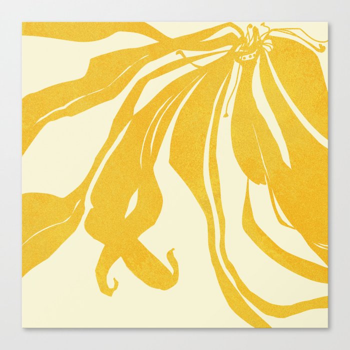 Yellow flowers Canvas Print