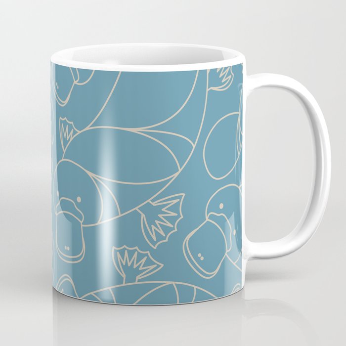 Minimalist Platypus Coffee Mug