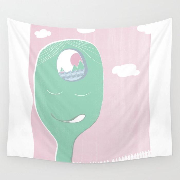 Day Dreaming Wall Tapestry