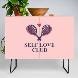Self Love Club- Tennis Credenza
