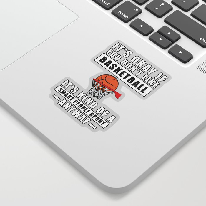 Basketball Design Sticker