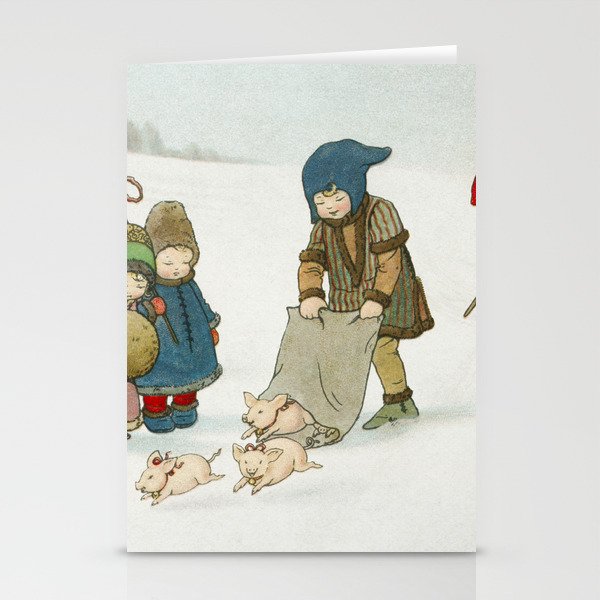 Joyeux Noël!  Stationery Cards