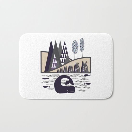 Master Of The Sea Bath Mat