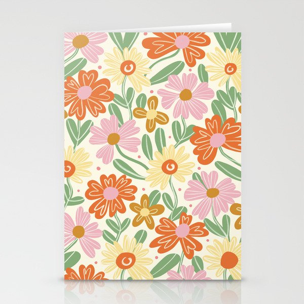 Floral Pastel Stationery Cards