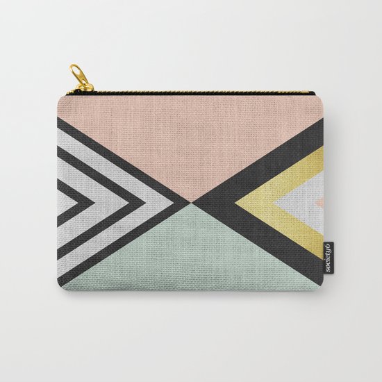 Minimalist fashion and golden I Carry-All Pouch