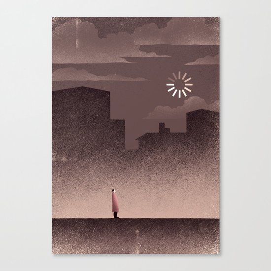 Waiting for the Sun Canvas Print