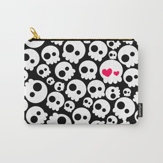 A skull in love Carry-All Pouch