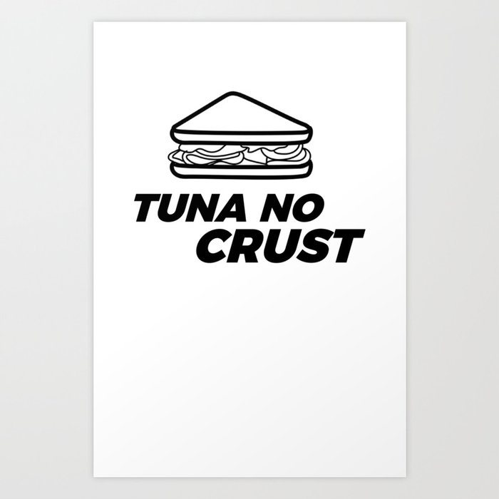 TUNA NO CRUST , PAUL WALKER' Sticker
