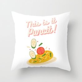 Filipino Expressions: This is it pancit! Throw Pillow