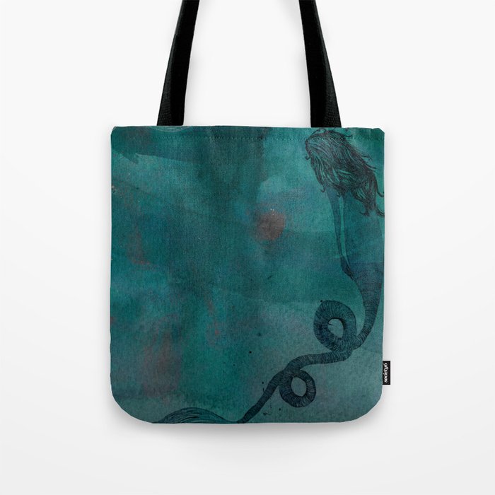 Mermaids circling Tote Bag