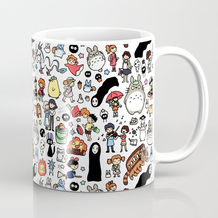 kawaii ghibli doodle coffee mug by kirakiradoodles society6 kawaii ghibli doodle coffee mug by kirakiradoodles society6