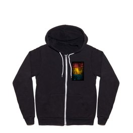 Abstract 02 Full Zip Hoodie