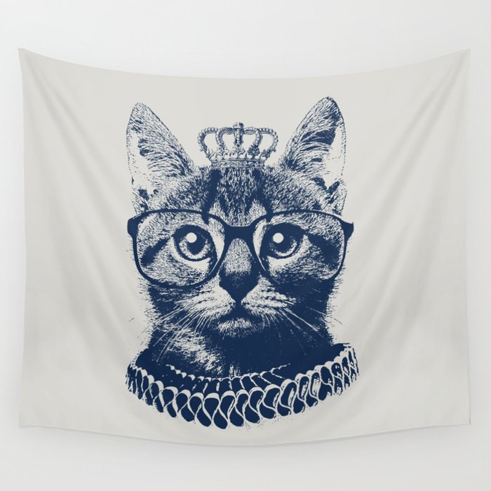 Queen Cat Wall Tapestry