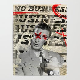 No Business Poster