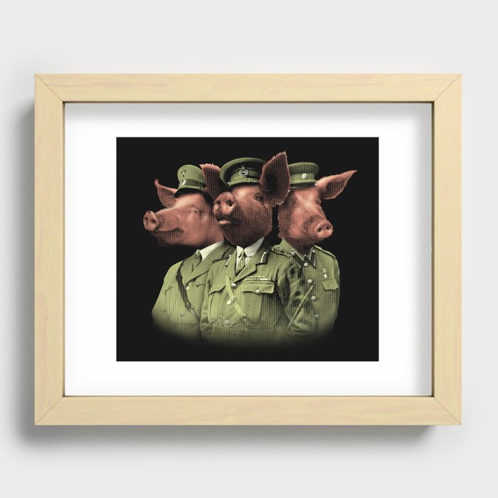 War Pigs Recessed Framed Print