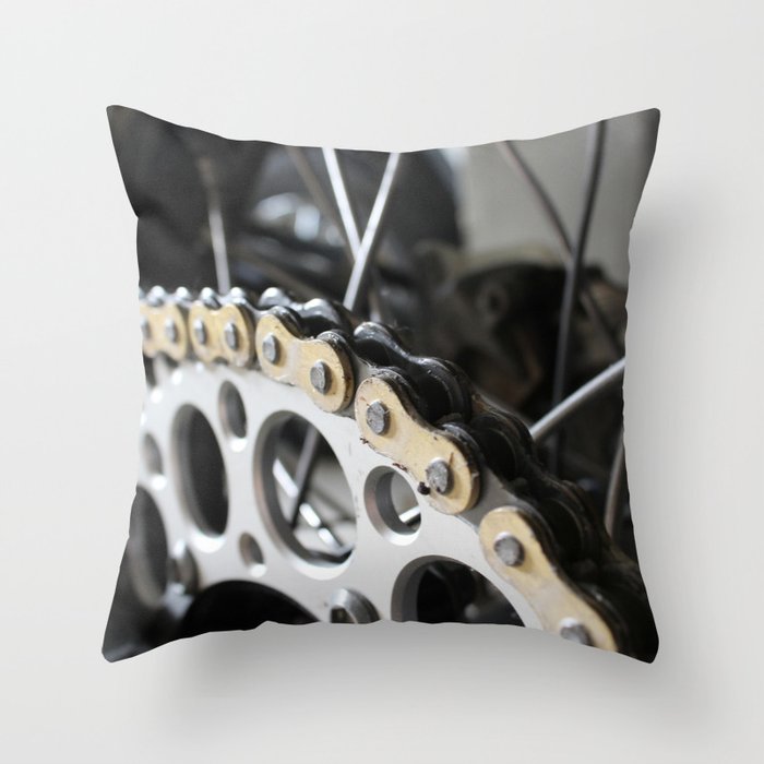 Chains Throw Pillow
