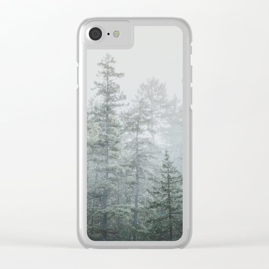 Deep Forest II Clear iPhone Case