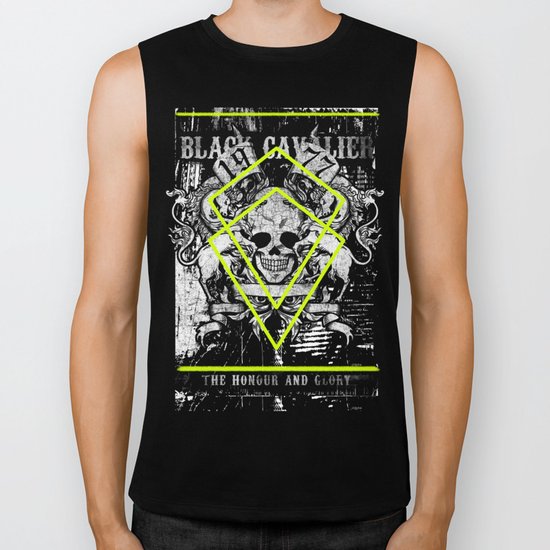 black cavalier Biker Tank