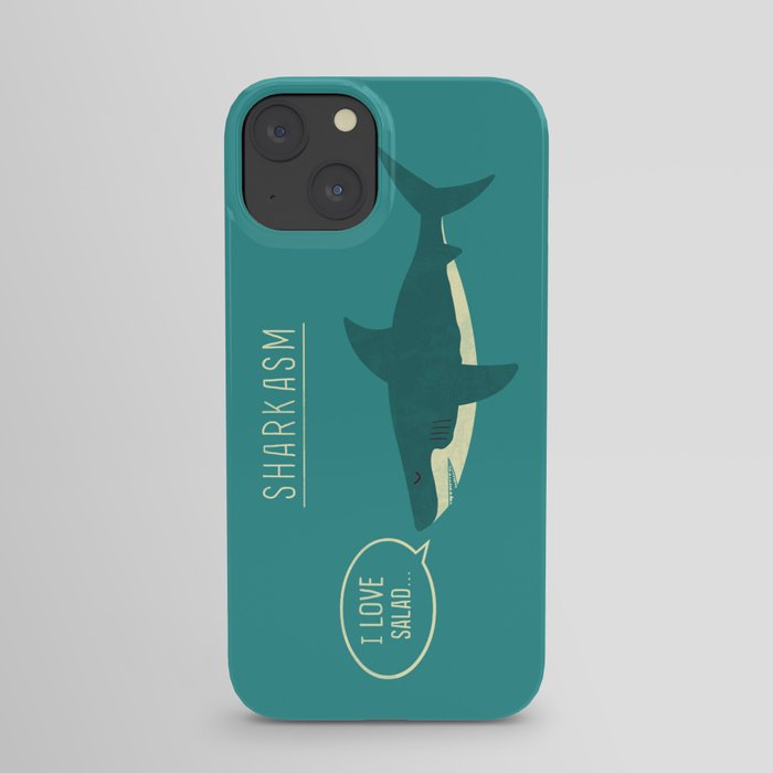 Sharkasm iPhone Case