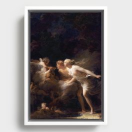 The Fountain of Love 1785 Jean-Honoré Fragonard Framed Canvas