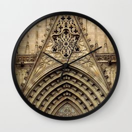 Cathedral Doorway Wall Clock