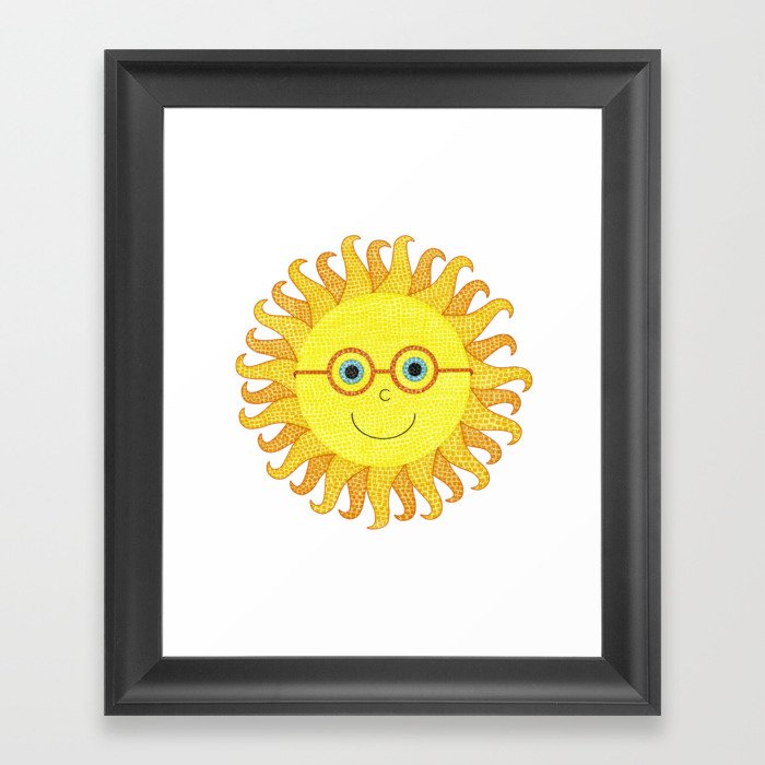 Sun Framed Art Print