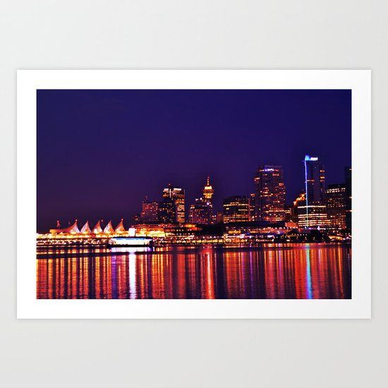 this city, these streets Art Print
