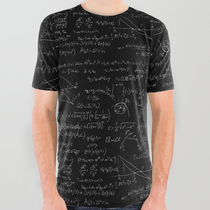 Equations All Over Graphic Tee