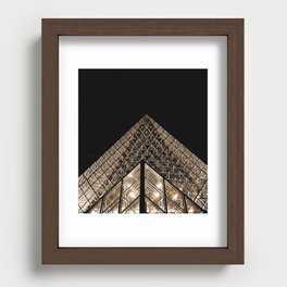 Louvre Pyramid Recessed Framed Print