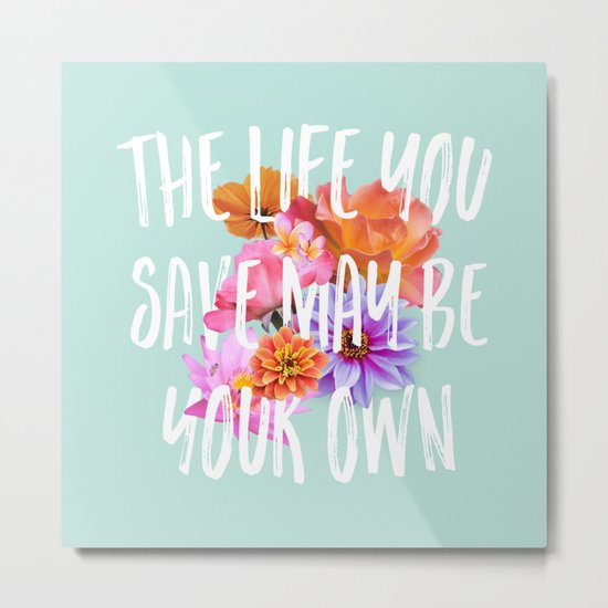 TLYS Mint Metal Print