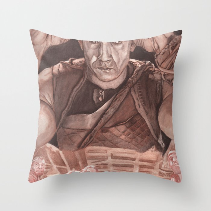 Riddick Throw Pillow