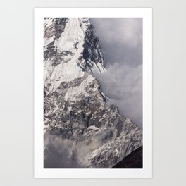 Ama Dablam Ridgeline - Khumbu Valley, Nepal Art Print