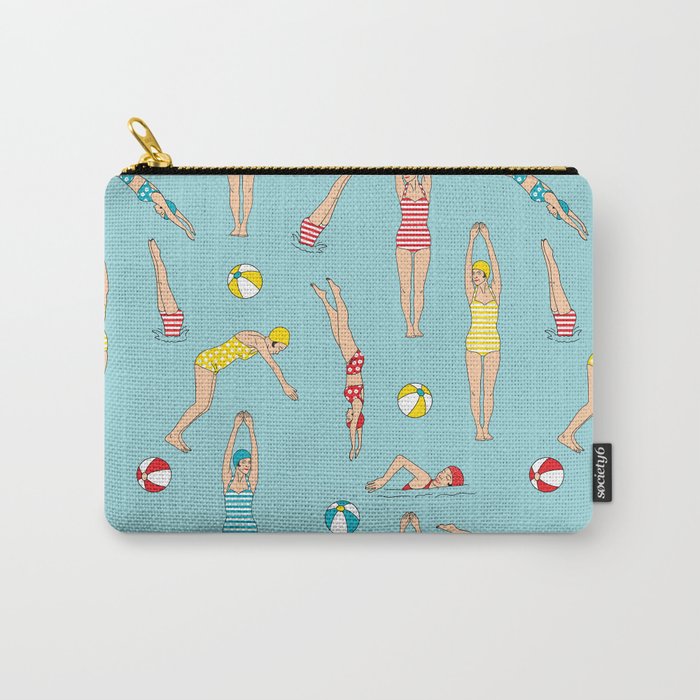 SWIMMER GIRLS Carry-All Pouch