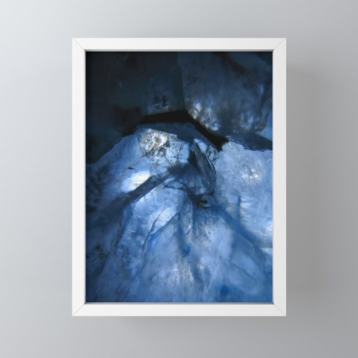 Slice Framed Mini Art Print