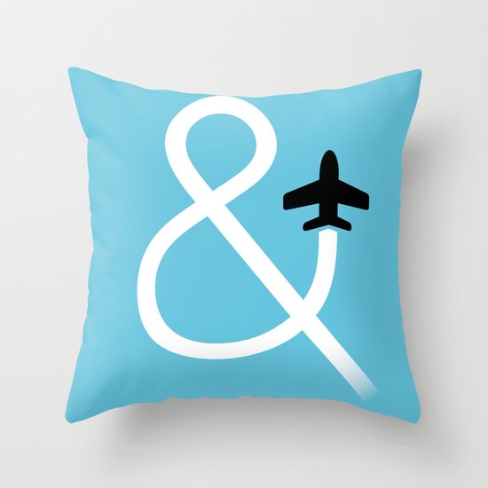 And Fly Throw Pillow