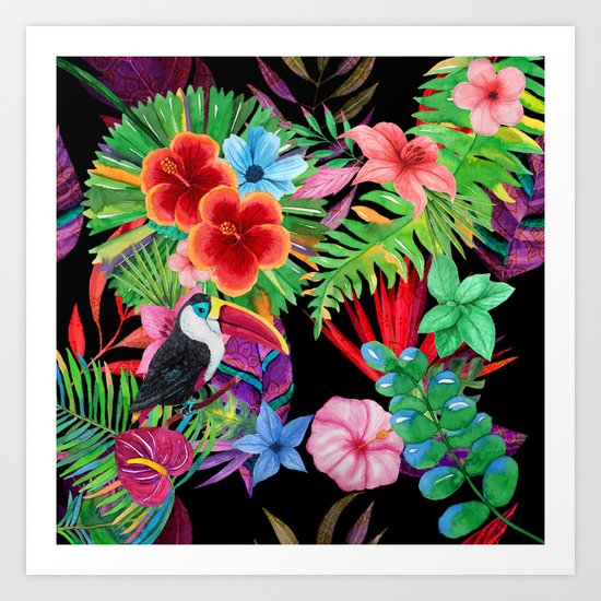 hawaiian beauty Art Print